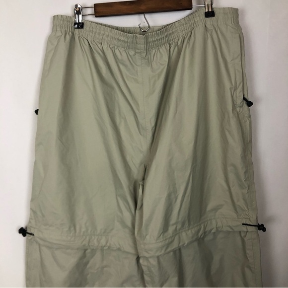 Coastal Conservation Waterproof PU Coating Size XL Convertible Pants Khaki - Picture 8 of 14